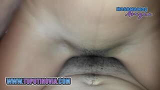 Influencer colombiana gets fucked by the കസിന് hans siguela in @luciatuputinovia 3/3