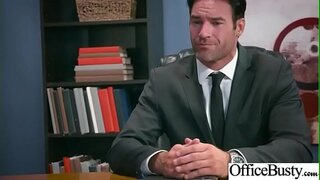 (Валянціна Наппи) Непаслухмяную Шлюшку З Вялікімі сіськамі Прыбіваюць У Офісе відэа-30